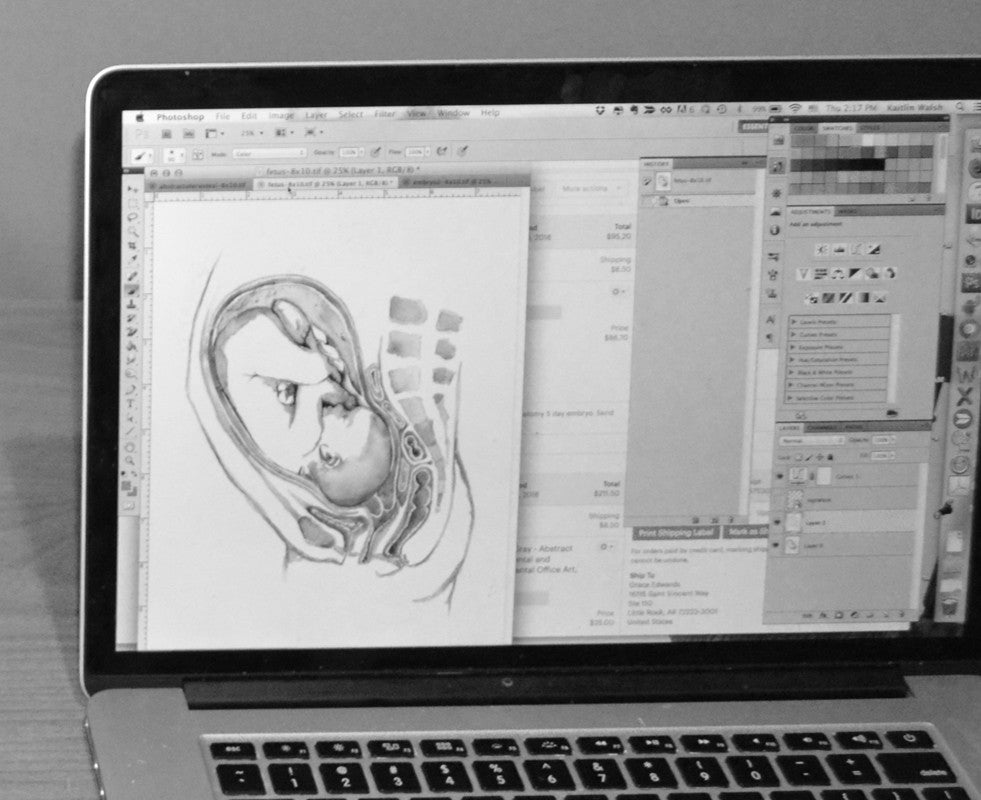 How to Make Art Prints: Scanning