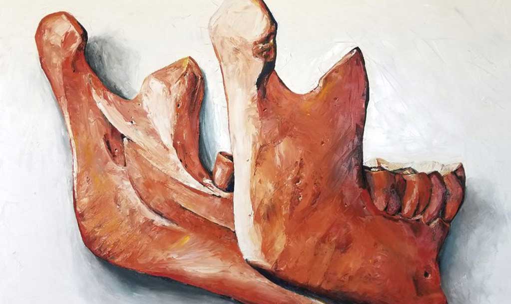 MANDIBLE PAINTING: GIVE STRESS A REST