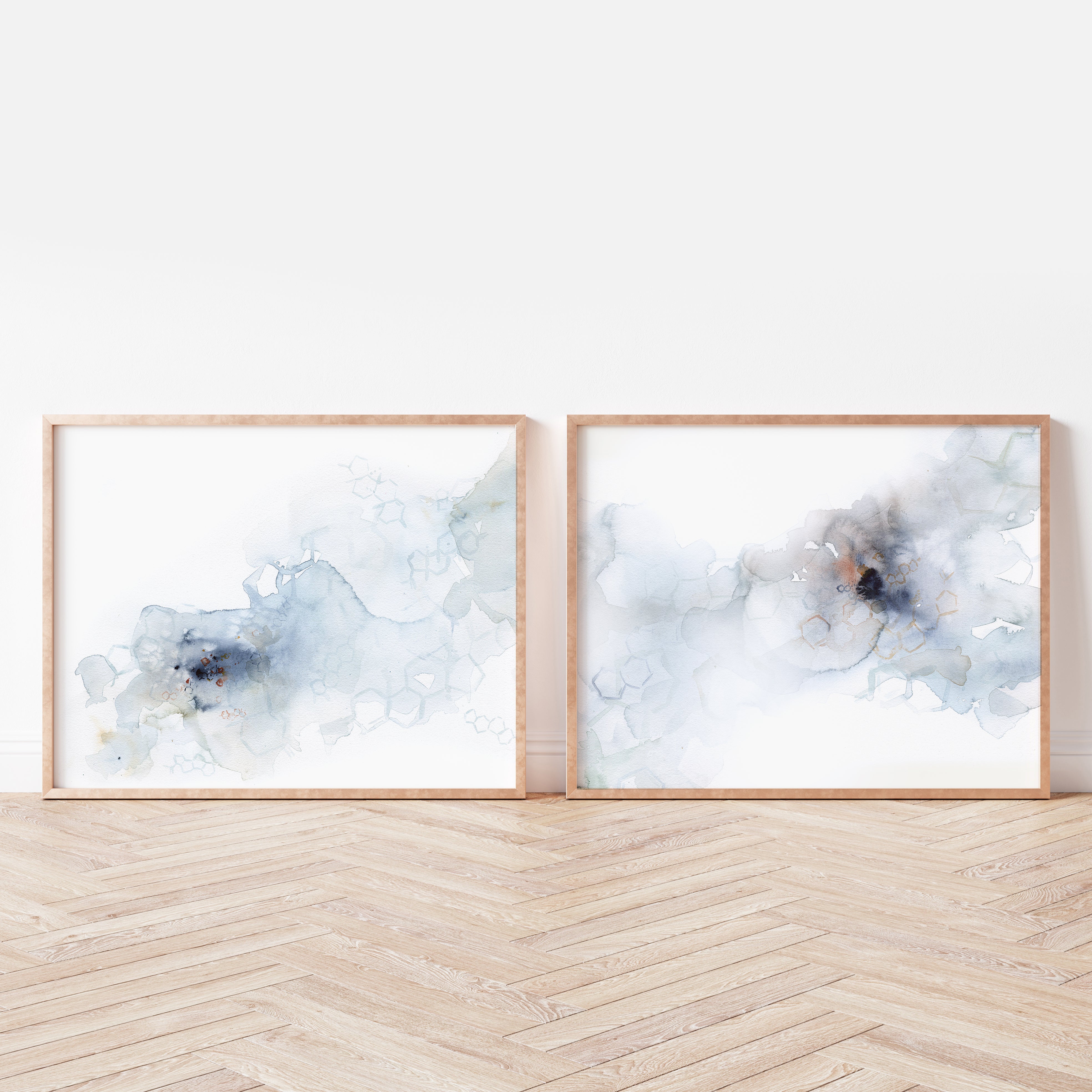 Hormone Flow Watercolor Print Set of 2