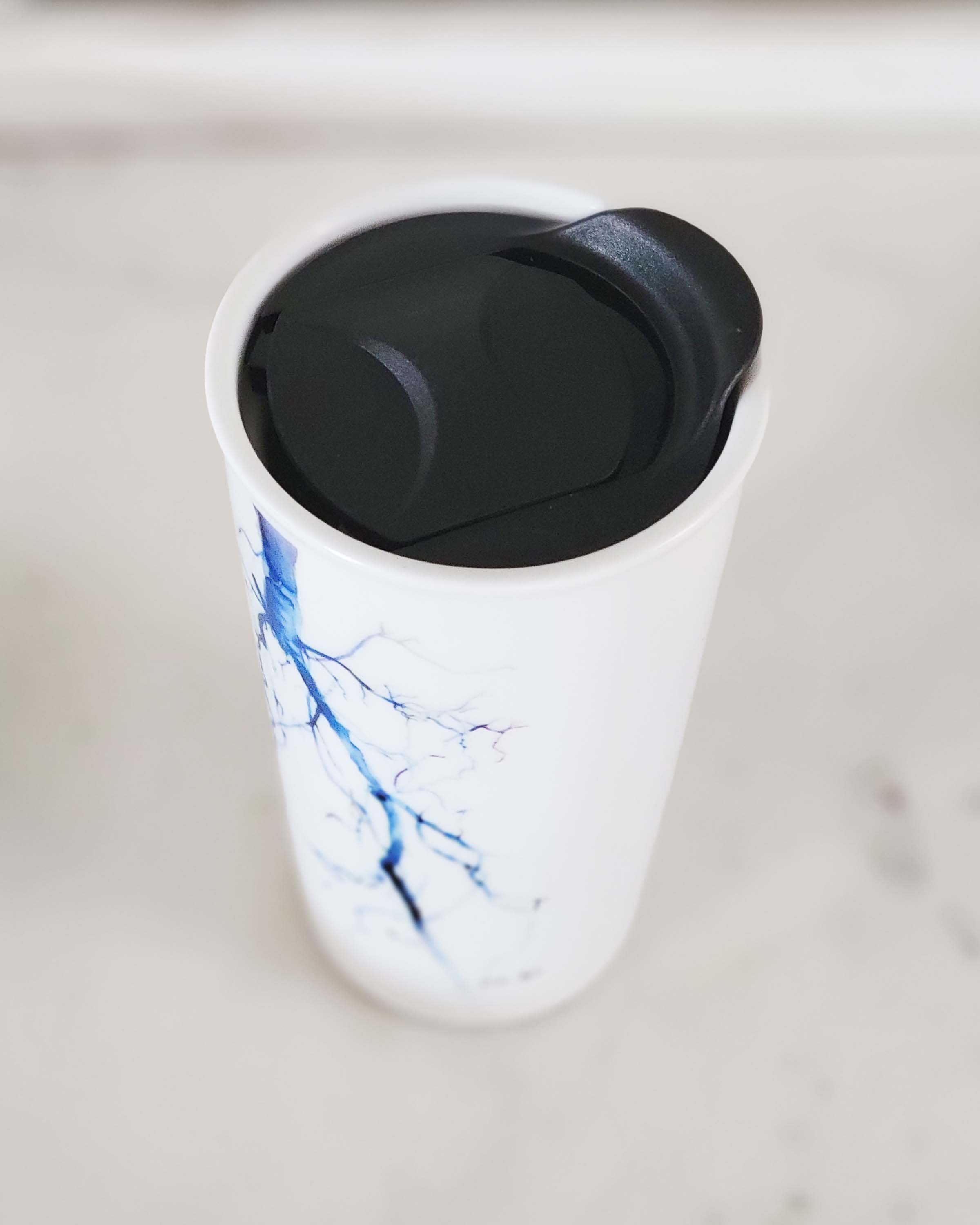 Aorta Angiogram Ceramic Travel Mug