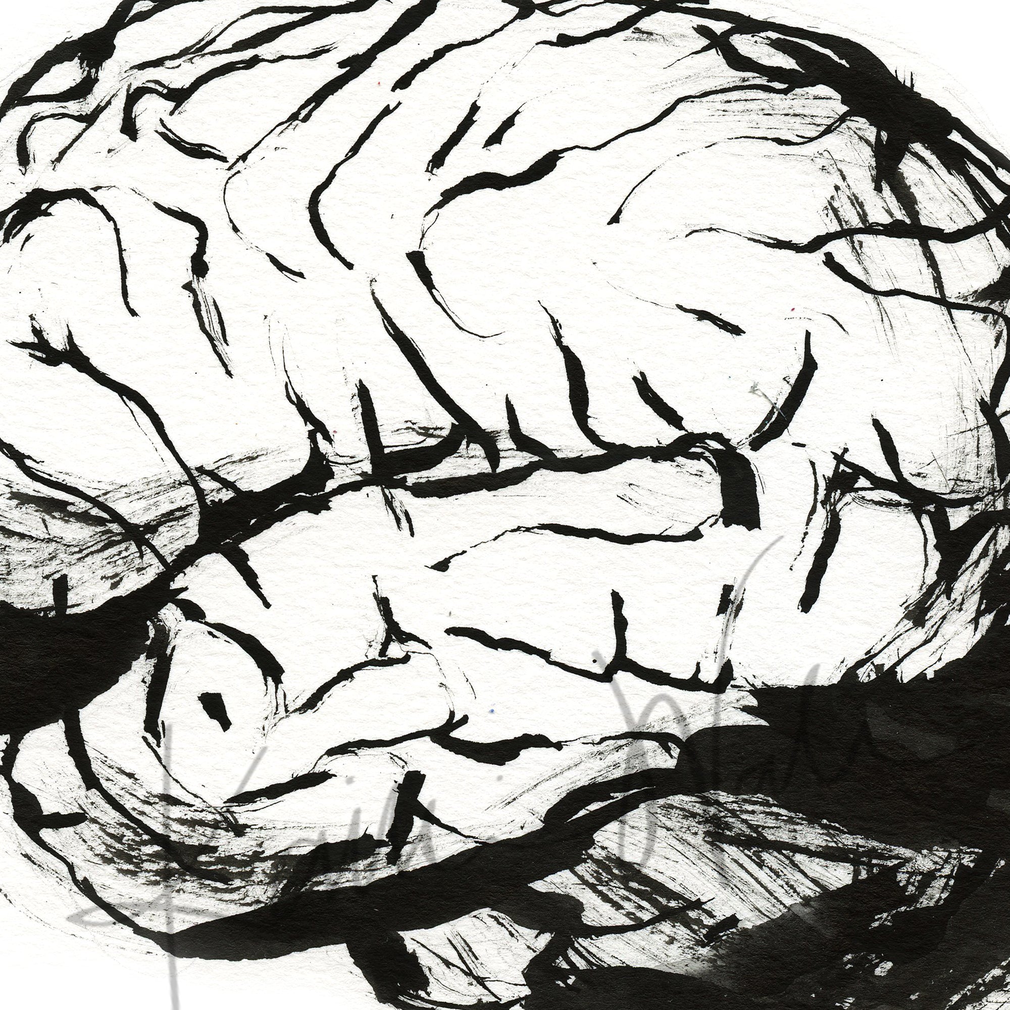 Brain Ink Print