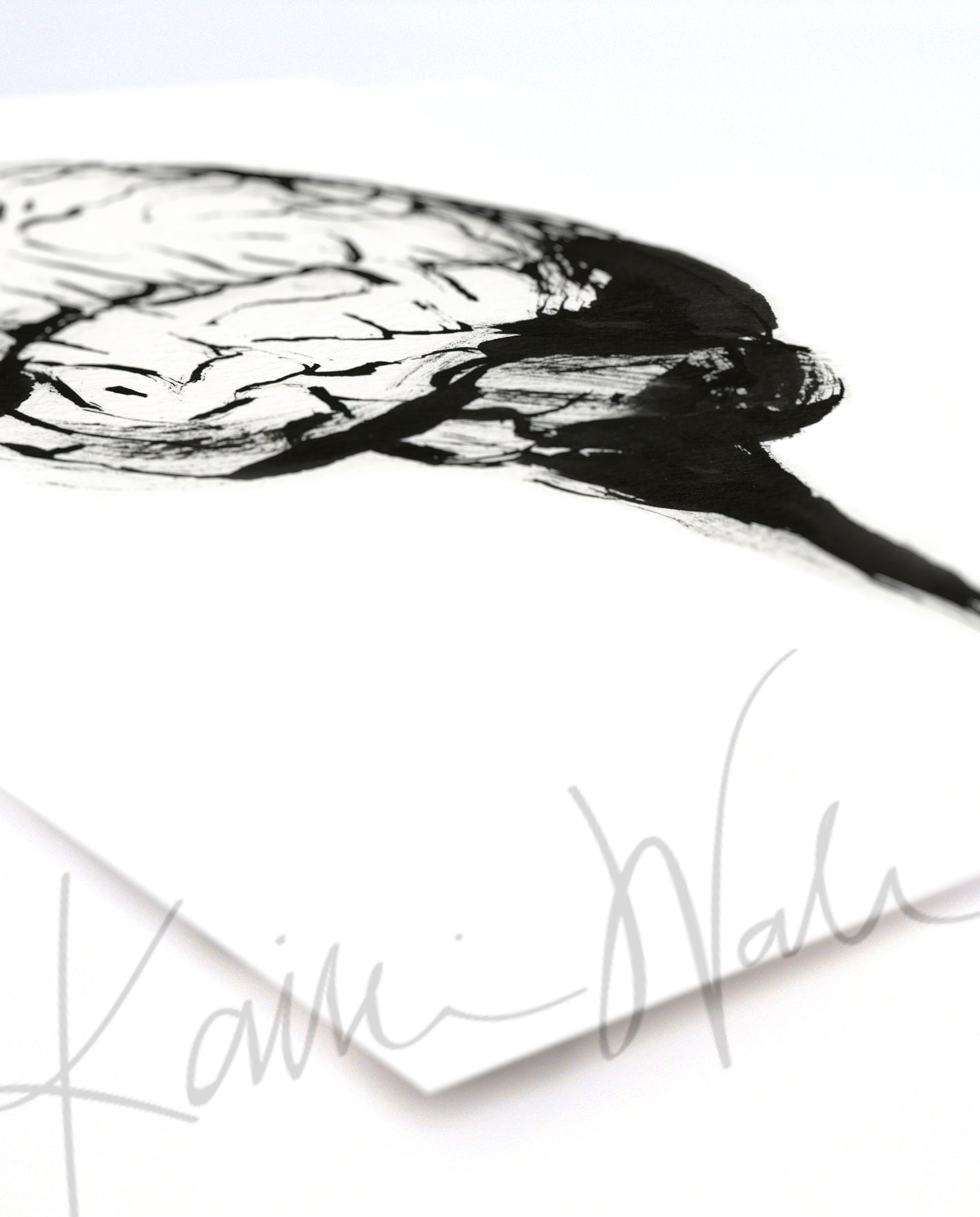 Brain Ink Print
