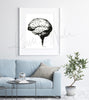 Brain Ink Print