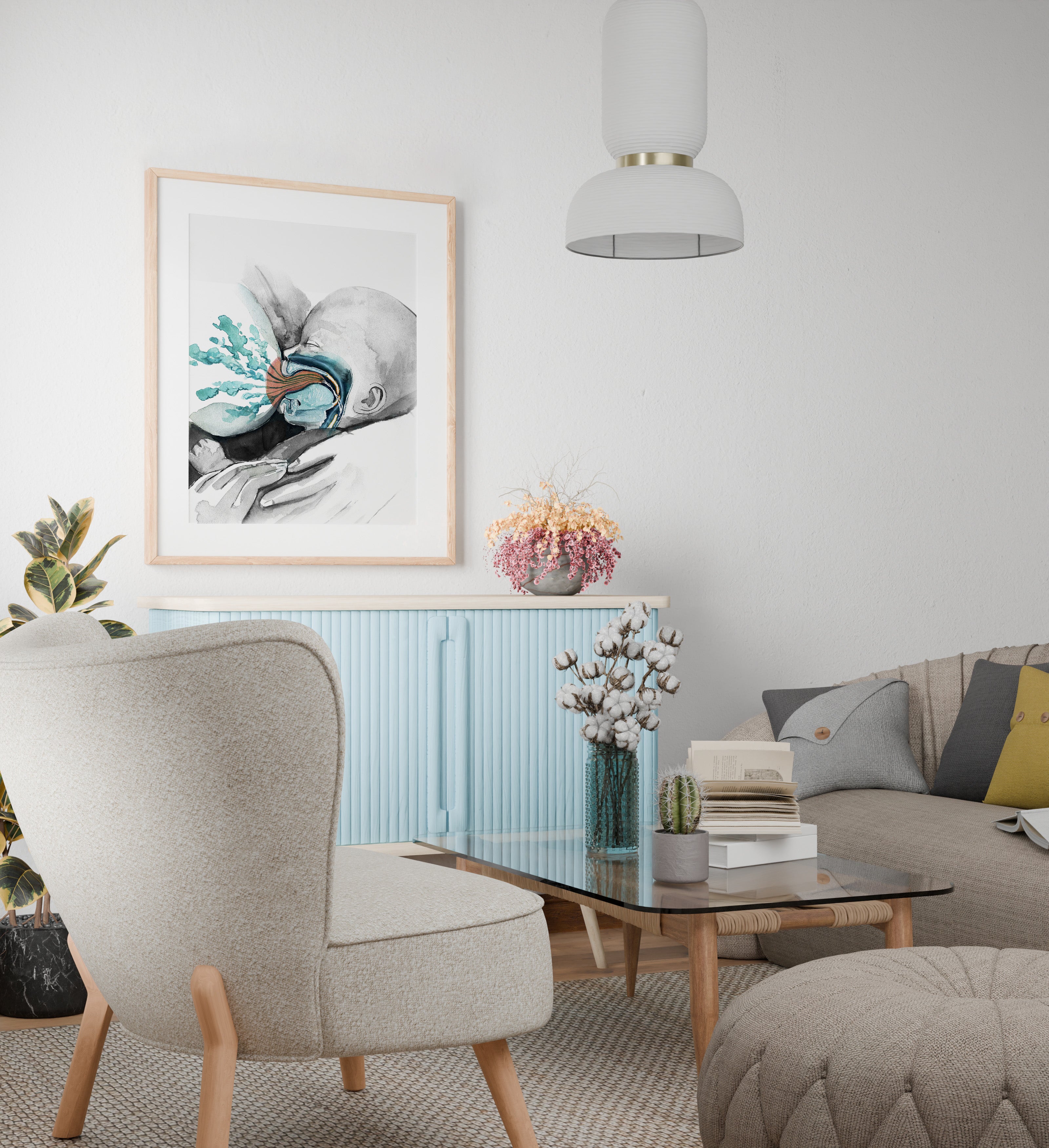 Breastfeeding Anatomy Poster