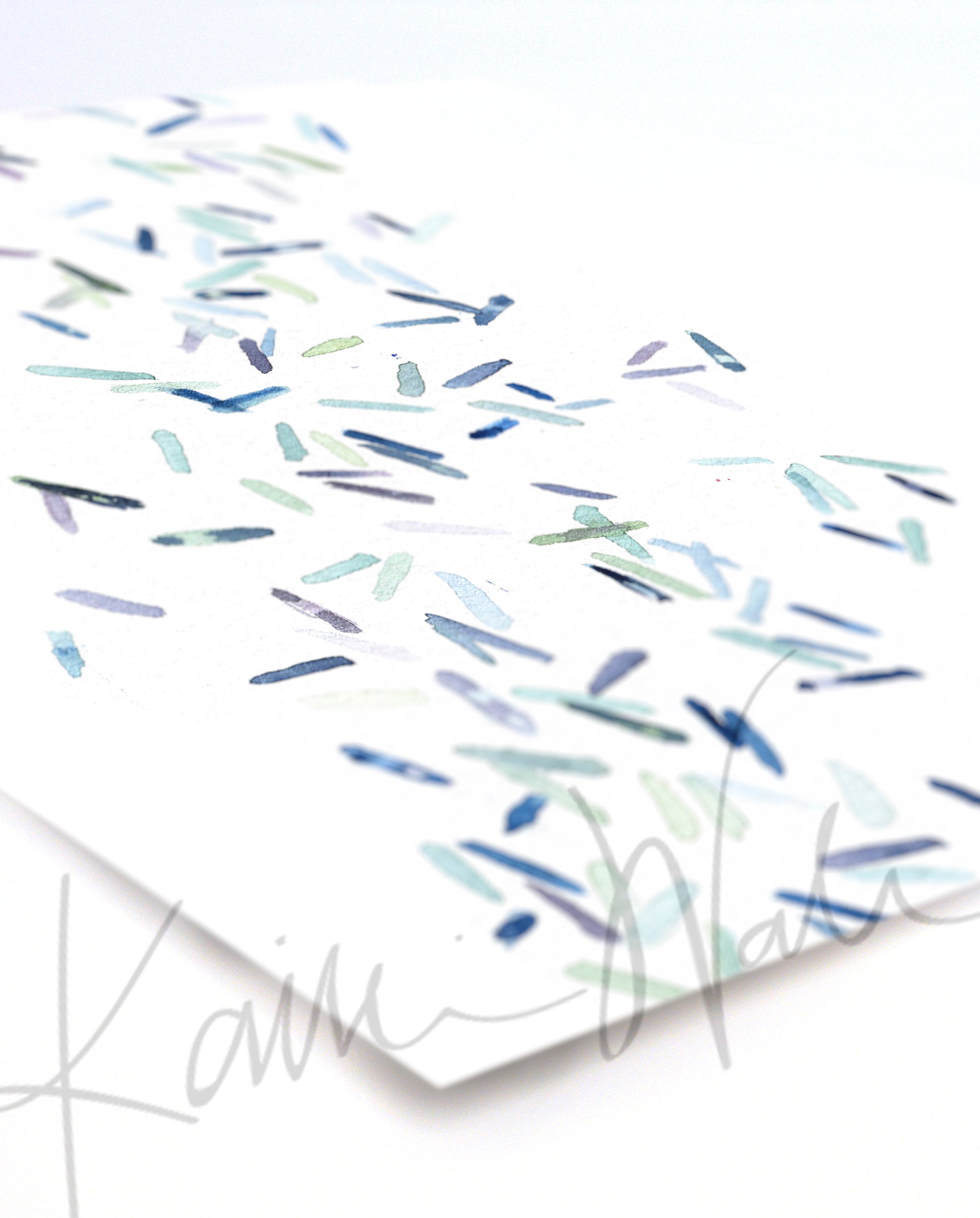 Clostridium Botulinum Watercolor Print