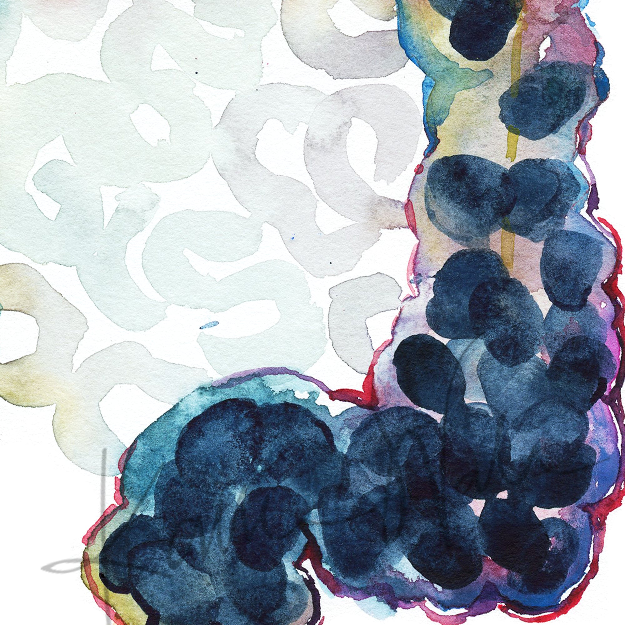 Bound Up Colon Watercolor Print