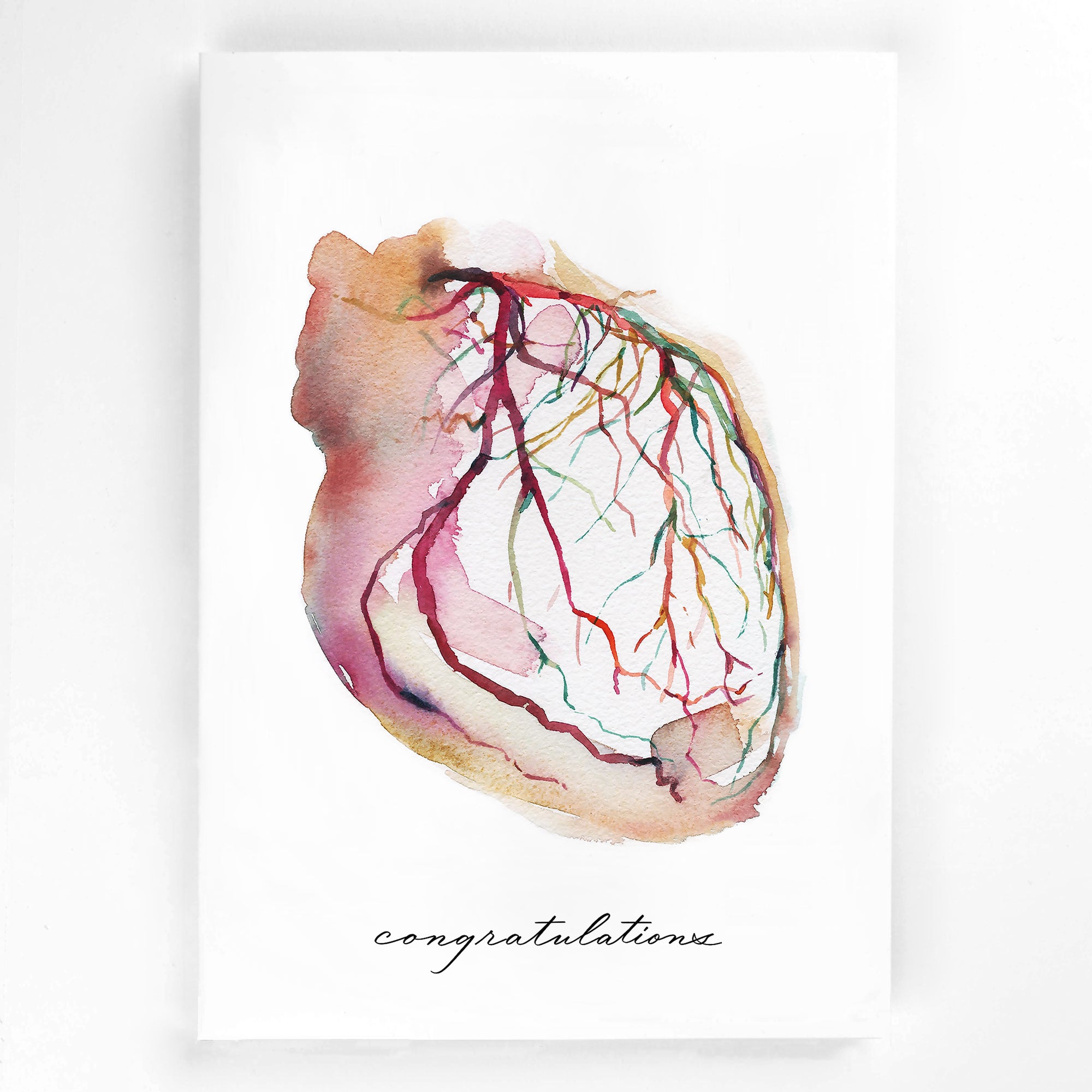 Coronary Angiogram Greeting Card | Congratulations