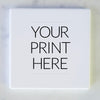 Personalized Ceramic Coaster - Pick Your Print