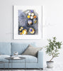Epstein-Barr Virus Watercolor Print