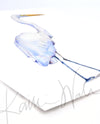 Heron and Egret Watercolor Print Set