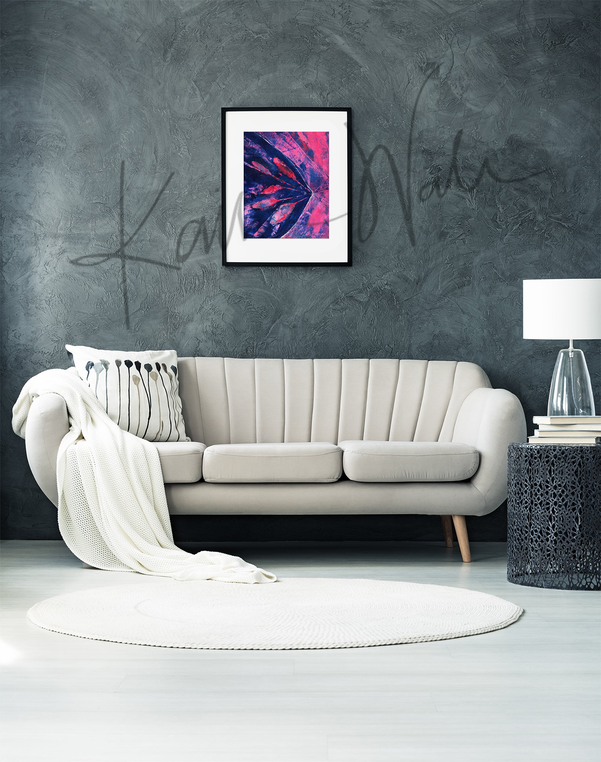 Expressing Cold Wax Print