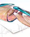 Gilded Shoulder Joint Watercolor Print