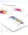 Glial Cells Watercolor Print