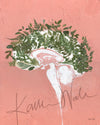 Grow Sagittal Brain Cold Wax Print