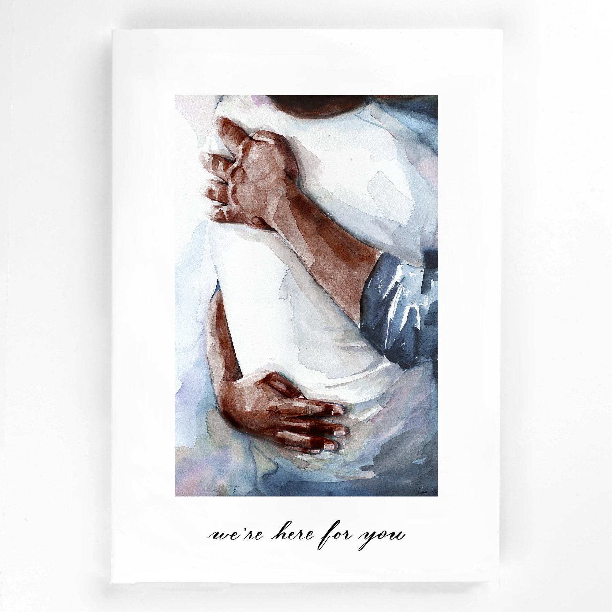 We're Here for You Greeting Card II | Get Well Soon