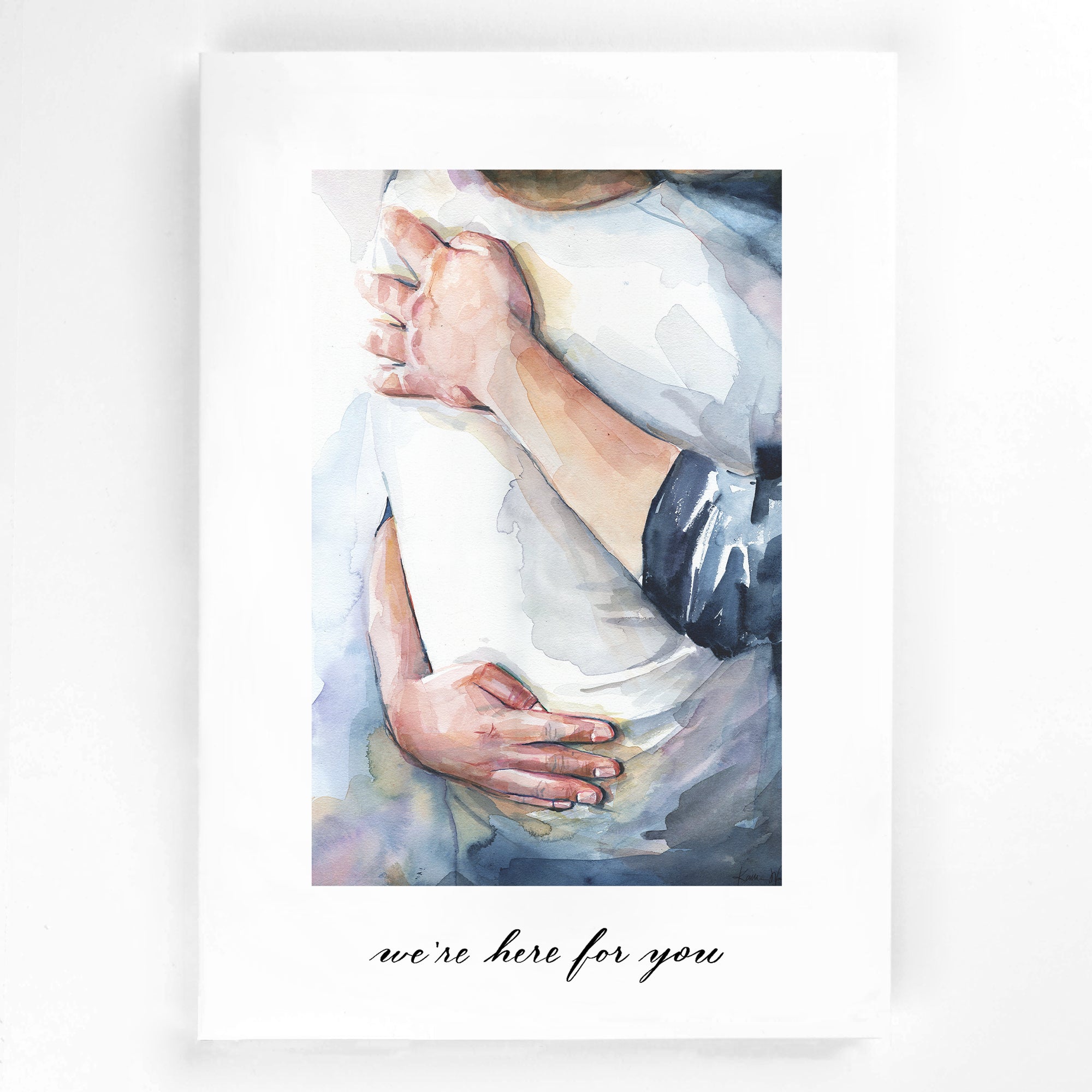 We're Here for You Greeting Card I | Get Well Soon