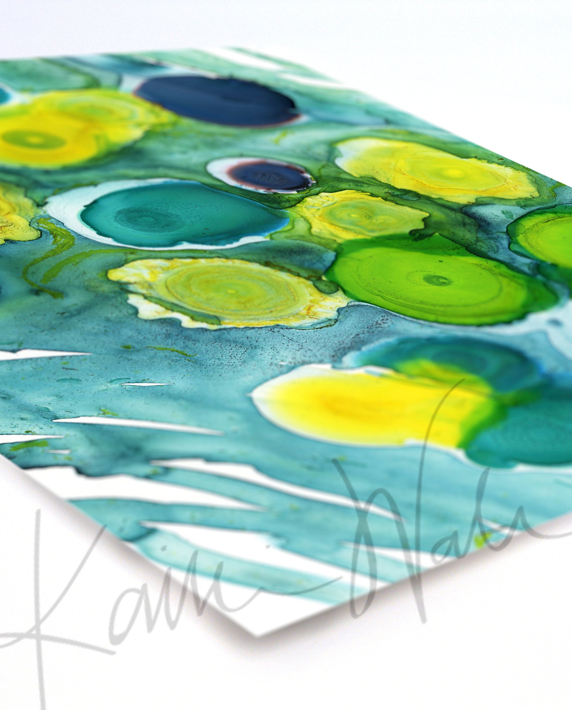 Interstitial Fluid Watercolor Print