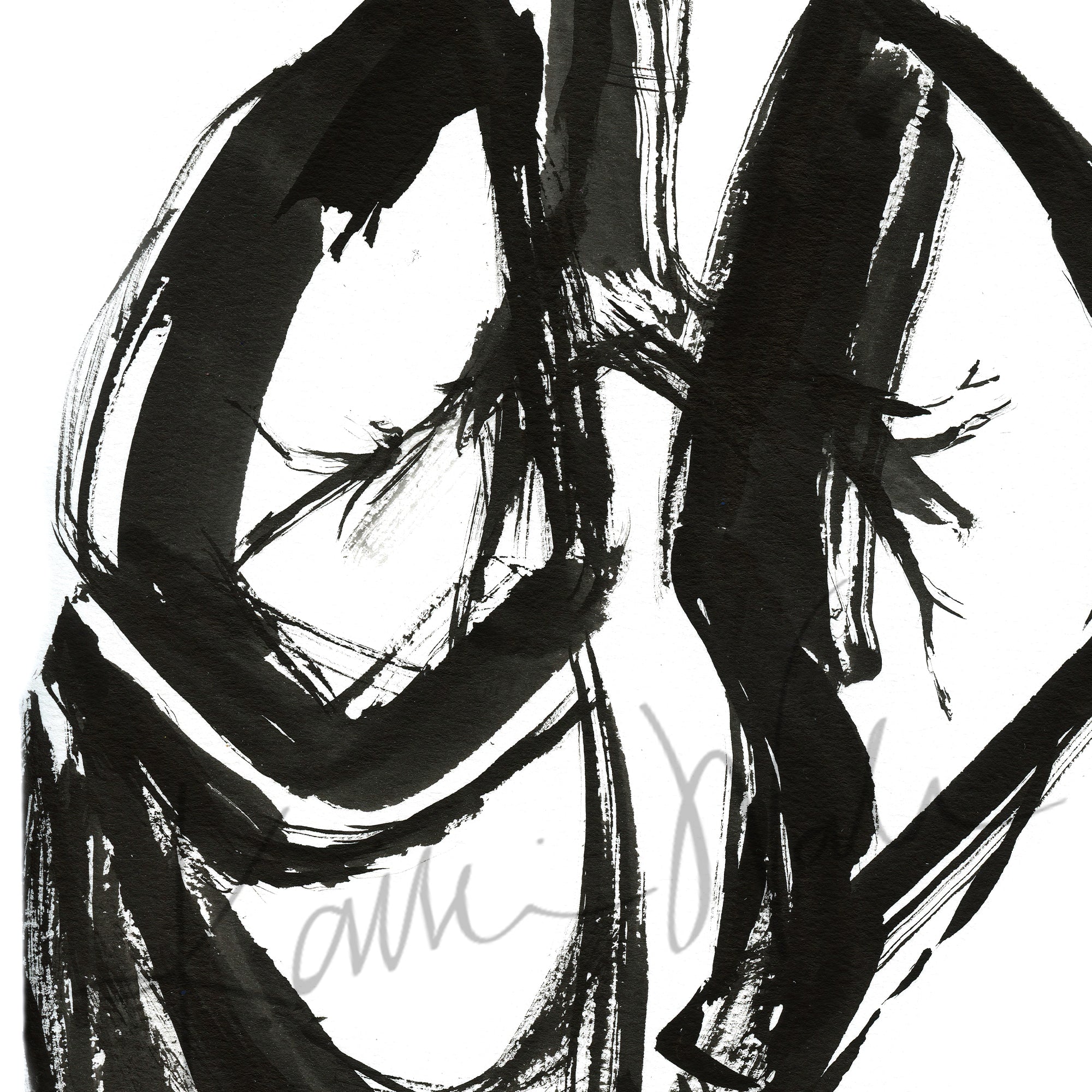 Lungs Ink Print