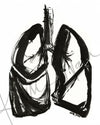 Lungs Ink Print