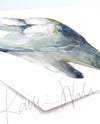 View of Occlusal Molar Watercolor Print