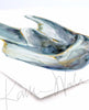 View of Roots Molar Watercolor Print