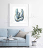 View of Roots Molar Watercolor Print