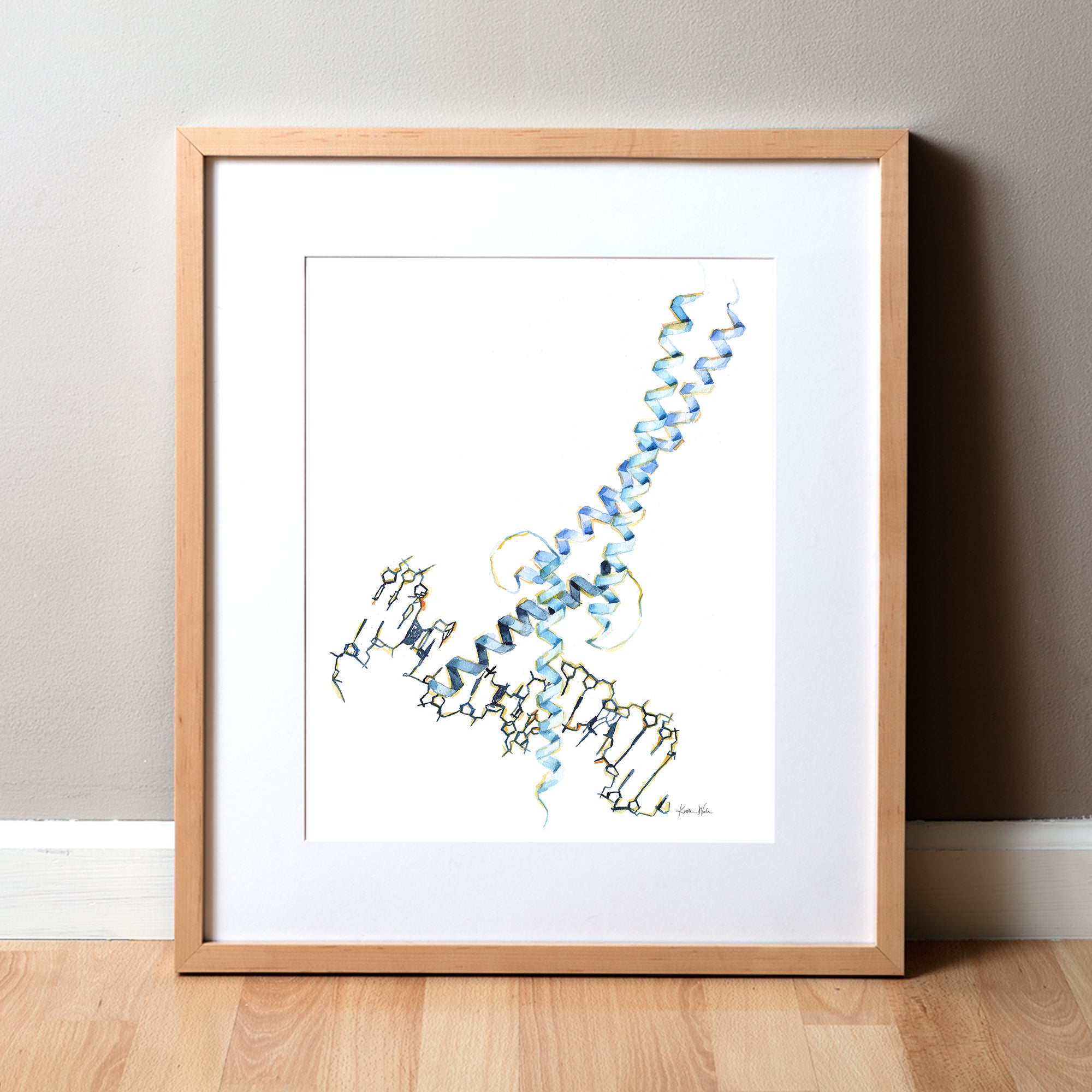 MYC Watercolor Print