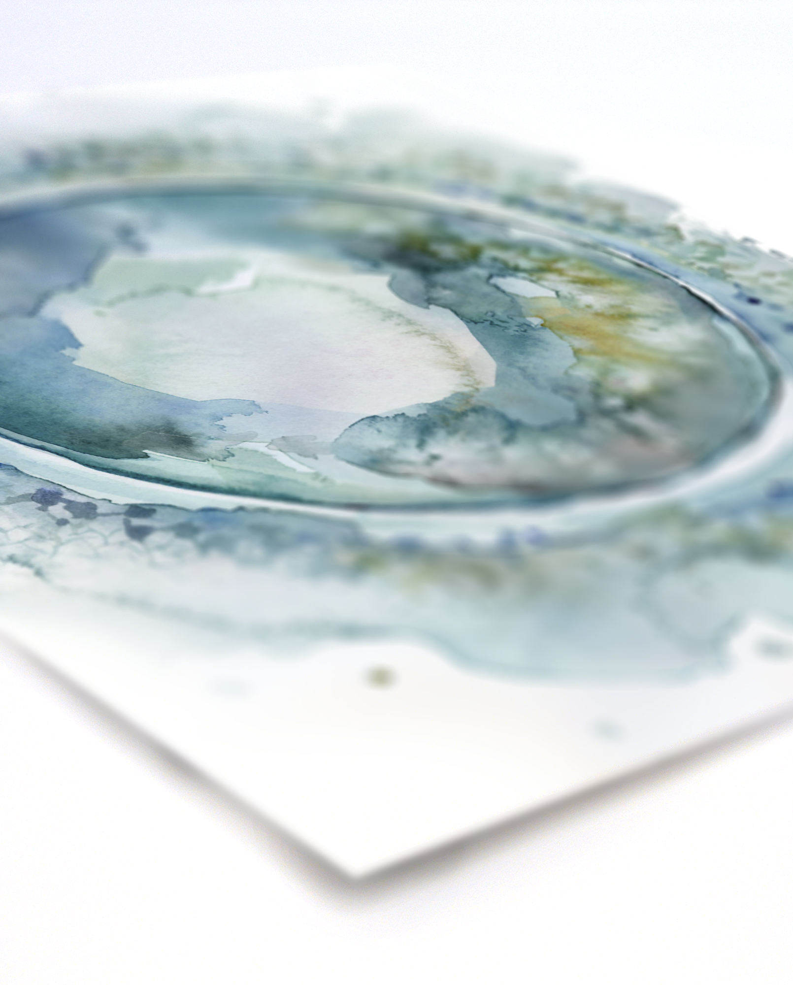 Ovum and Corona Radiata Watercolor Print