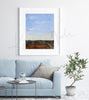 Peaceful Valley Cold Wax Print
