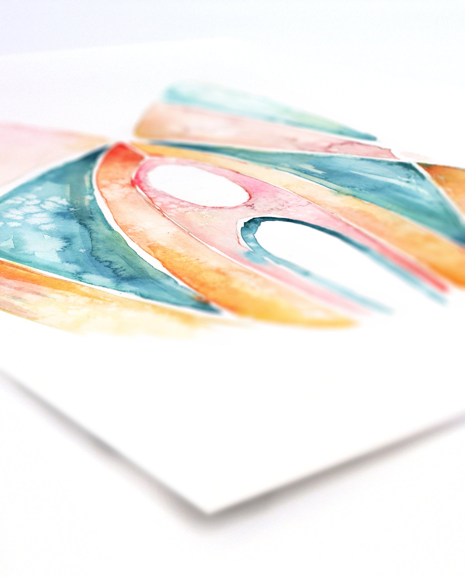 Female and Male Pelvic Floor Set of Two Watercolor Prints