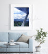 Pilot's View Watercolor Print