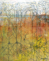 Pyramidal Neurons Watercolor Print
