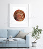 Red Retina Watercolor Print
