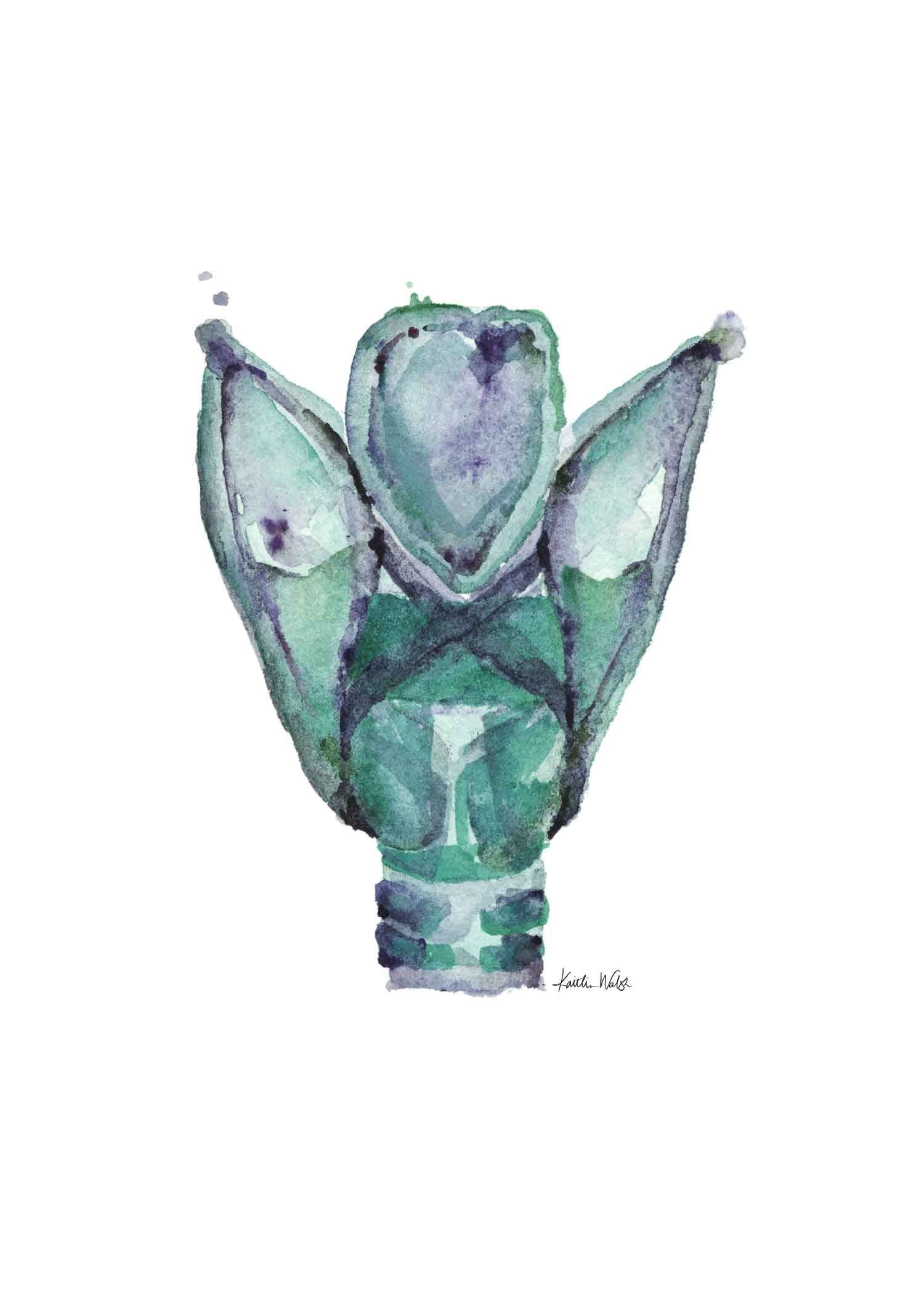 Speech Path Anatomy Watercolor Print Set