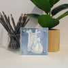 Heart Anatomy Desktop Art - Acrylic Framed Mini Print
