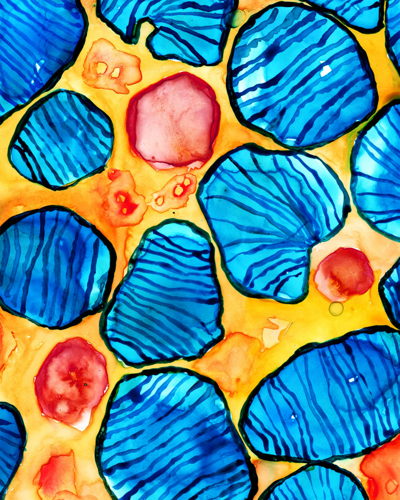 High Quality Watercolor print- Mitochondria- Powerhouse of the cell- doctor art- gift for doctor