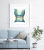 Anal Canal Watercolor Print