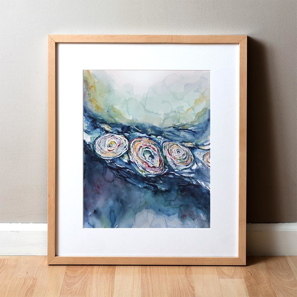 Touch Horizons Watercolor Print
