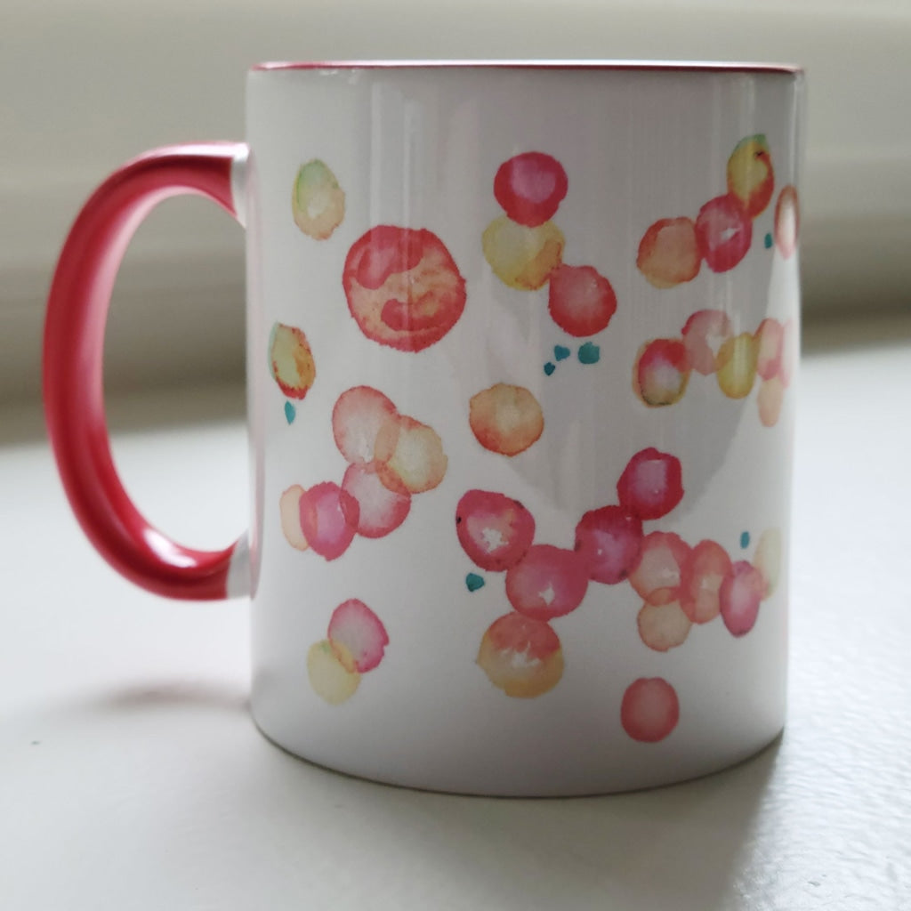 Blood Cells Anatomy Mug - Painting Hematology Art