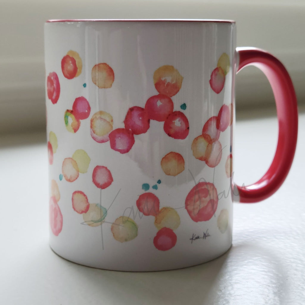 Blood Cells Anatomy Mug - Painting Hematology Art