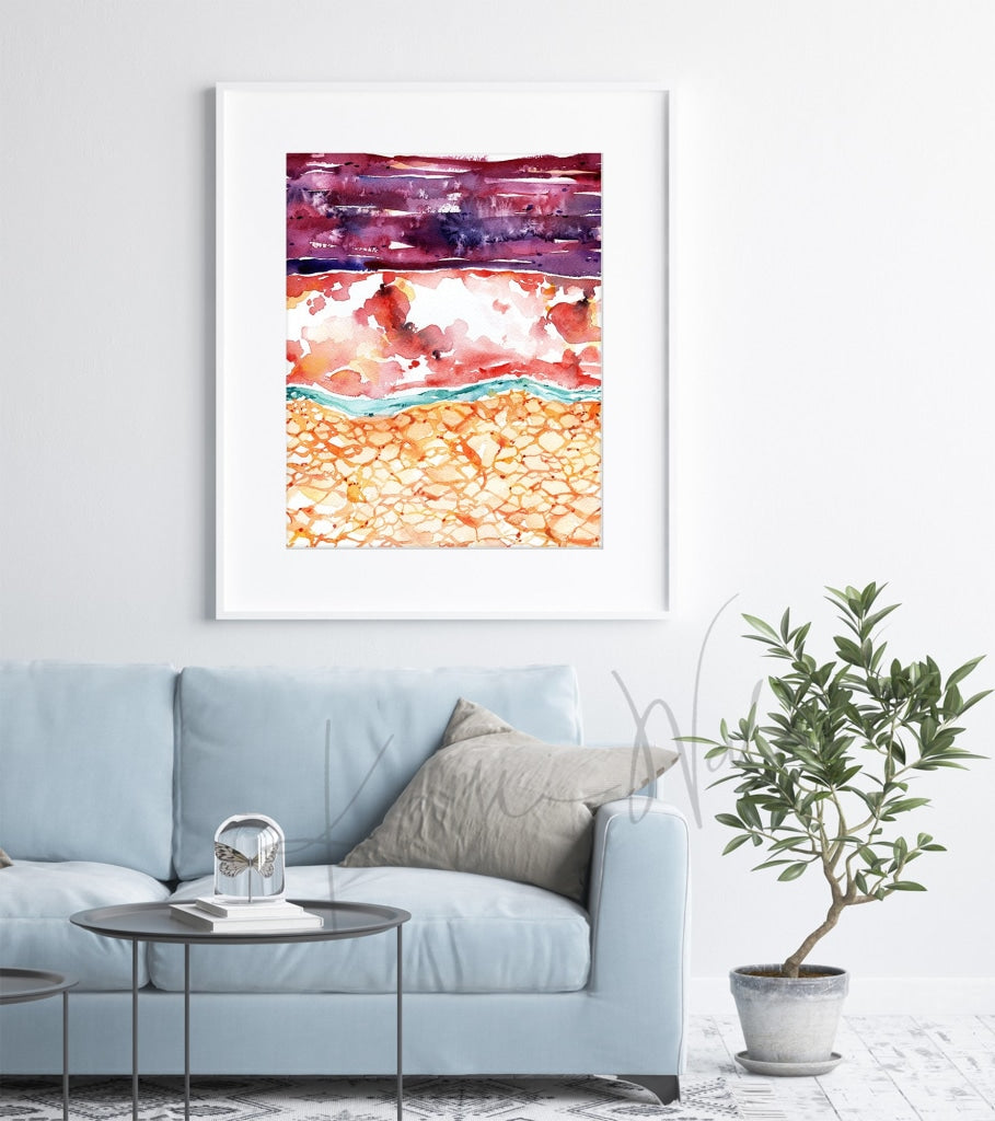 Meninges Watercolor Print