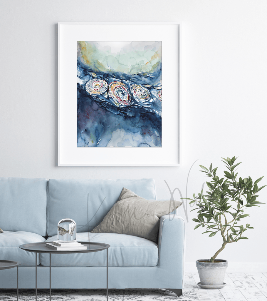 Touch Horizons Watercolor Print