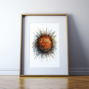 Cancer Cell Print Watercolor