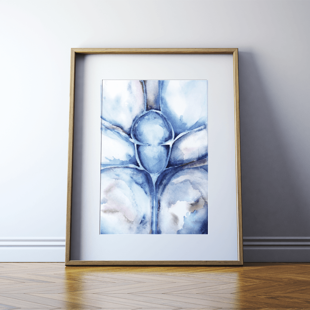 Circle Of Willis Print Watercolor