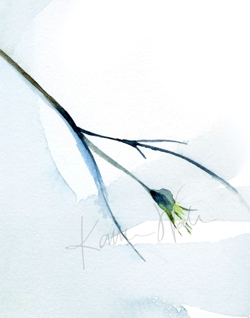 Cranial Nerve Iii: Oculomotor Print Watercolor