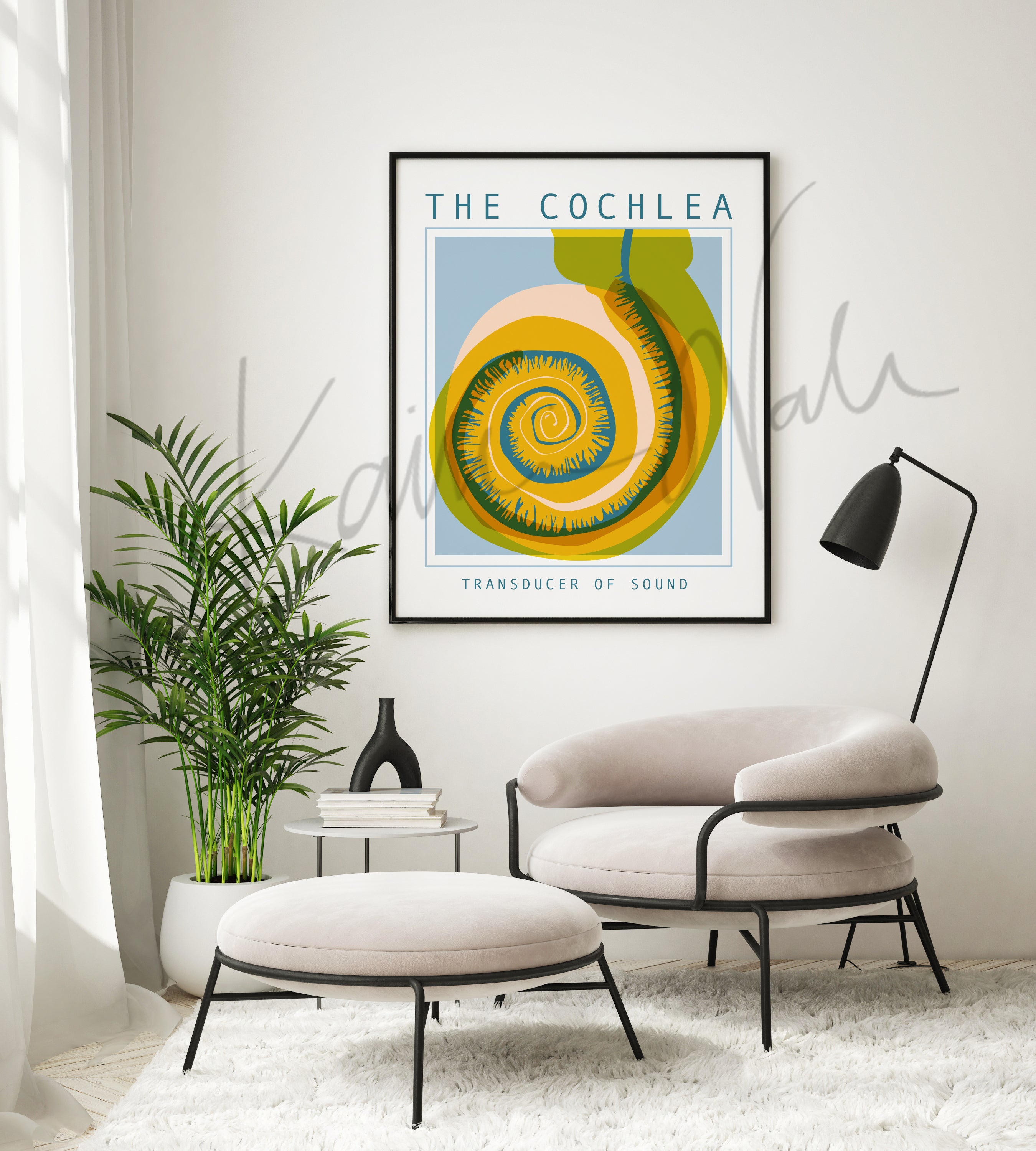 Cochlea Poster - LIMITED EDITION DIGITAL DOWNLOAD