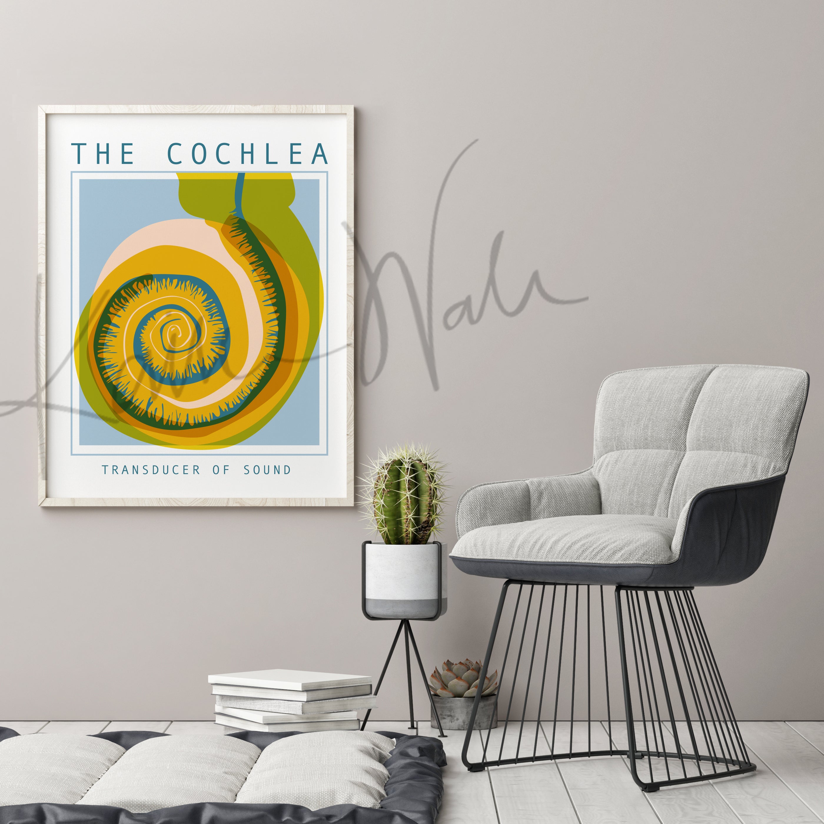 Cochlea Poster - LIMITED EDITION DIGITAL DOWNLOAD