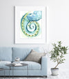 Cochlear Implant Watercolor Print