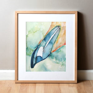 Conebeam I Watercolor Print