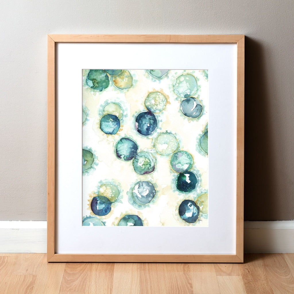 Coronavirus Histology Watercolor Print